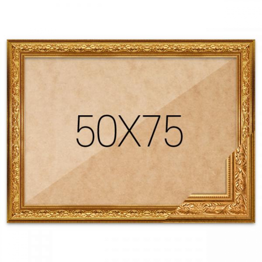 퍼즐액자 50x75 프리미엄 클래식골드