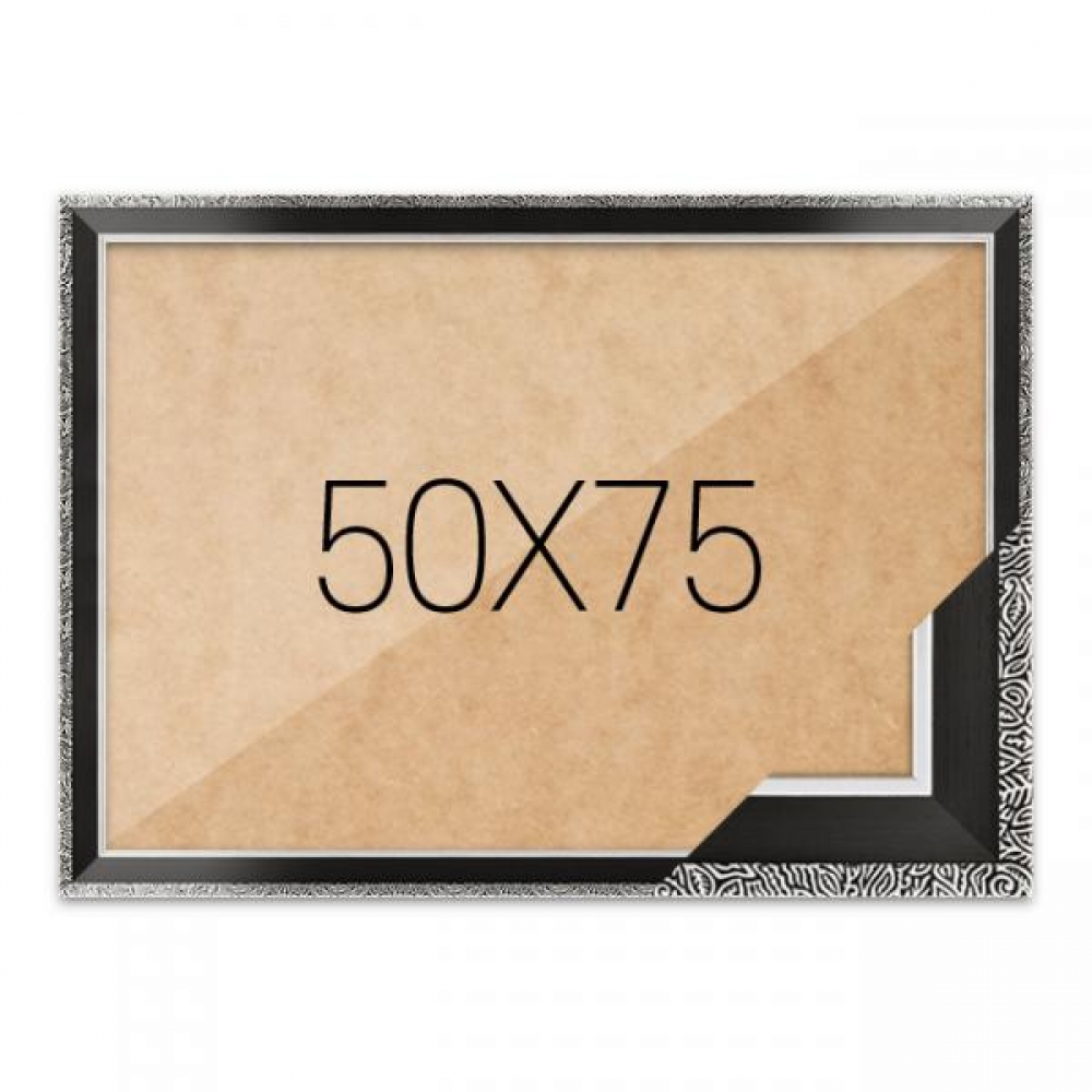 퍼즐액자 50x75 고급형 슬림 앤틱블랙