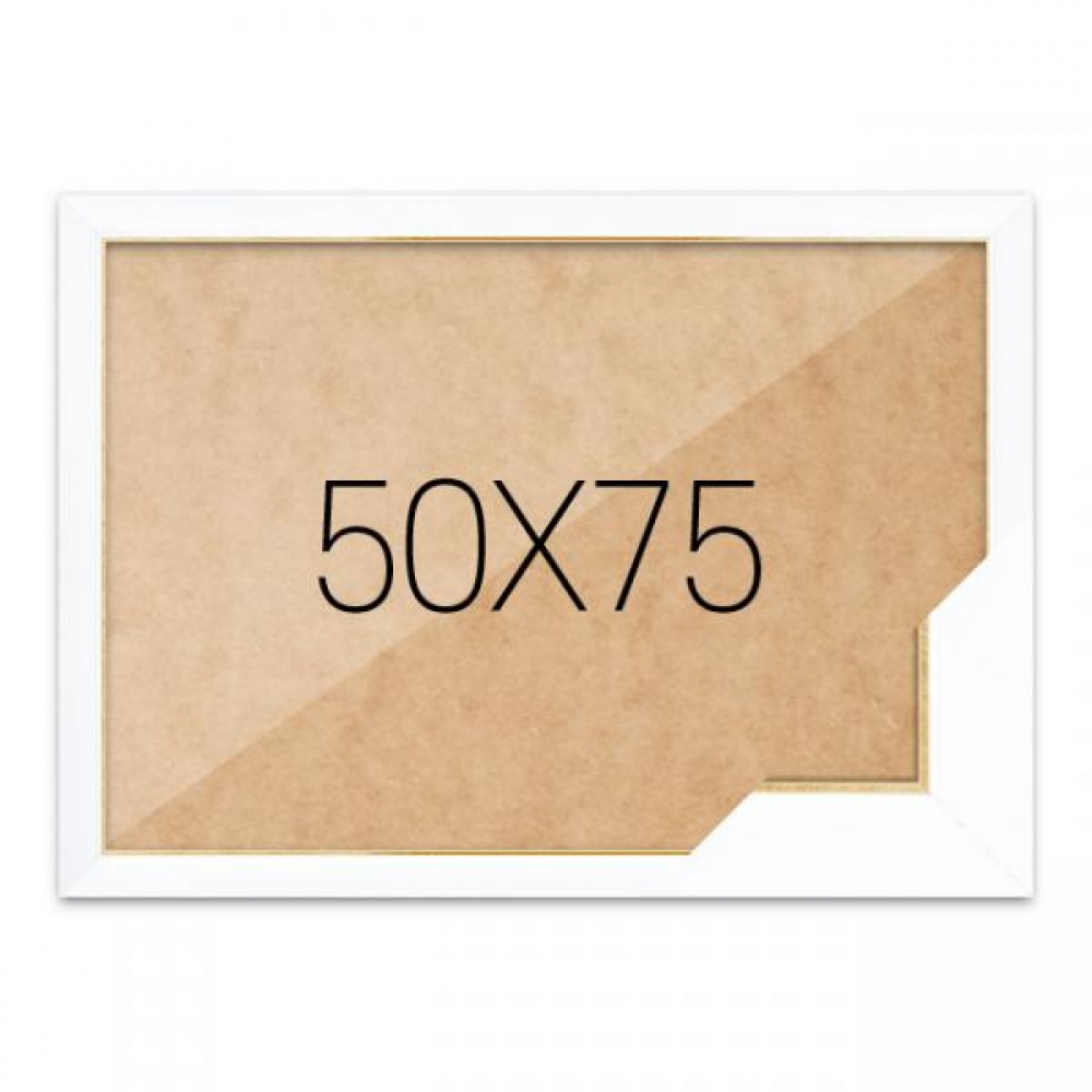 퍼즐액자 50x75 고급형 슬림 엣지화이트