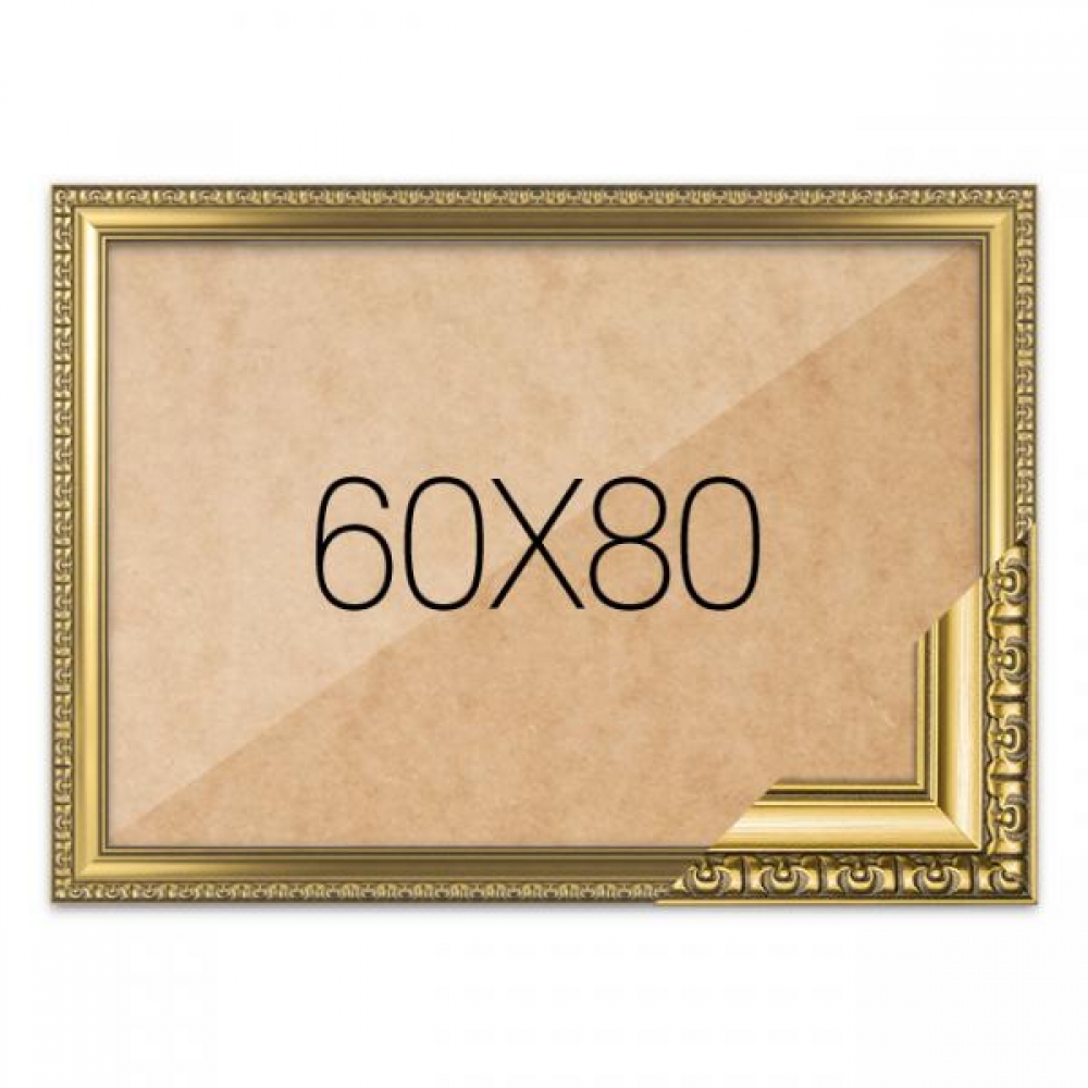 퍼즐액자 60x80 고급형 댄디골드