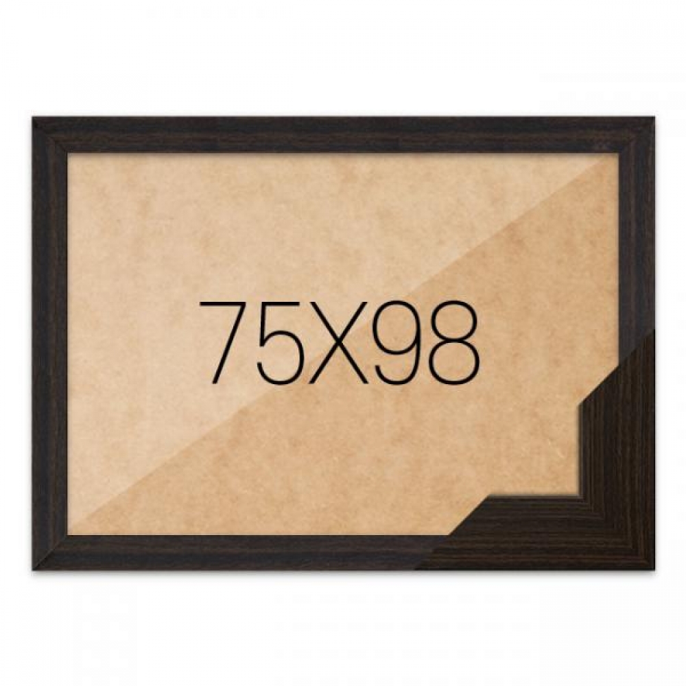 퍼즐액자 75x98 고급형 우드 월넛