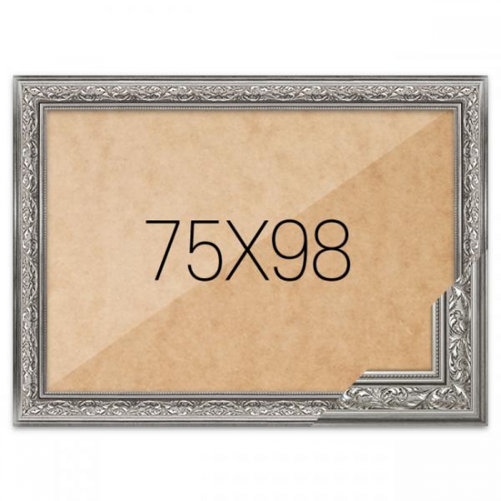 퍼즐액자 75x98 프리미엄 클래식실버