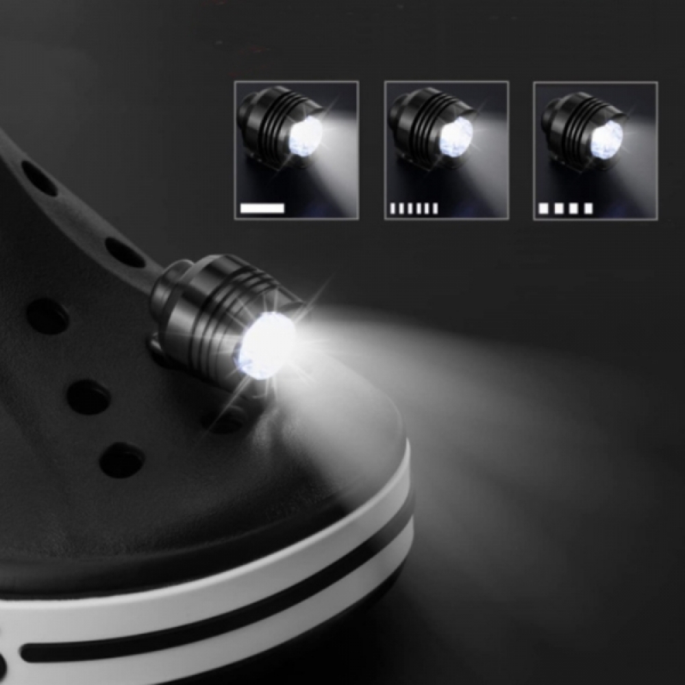 신발 호환 미니 LED 헤드라이트