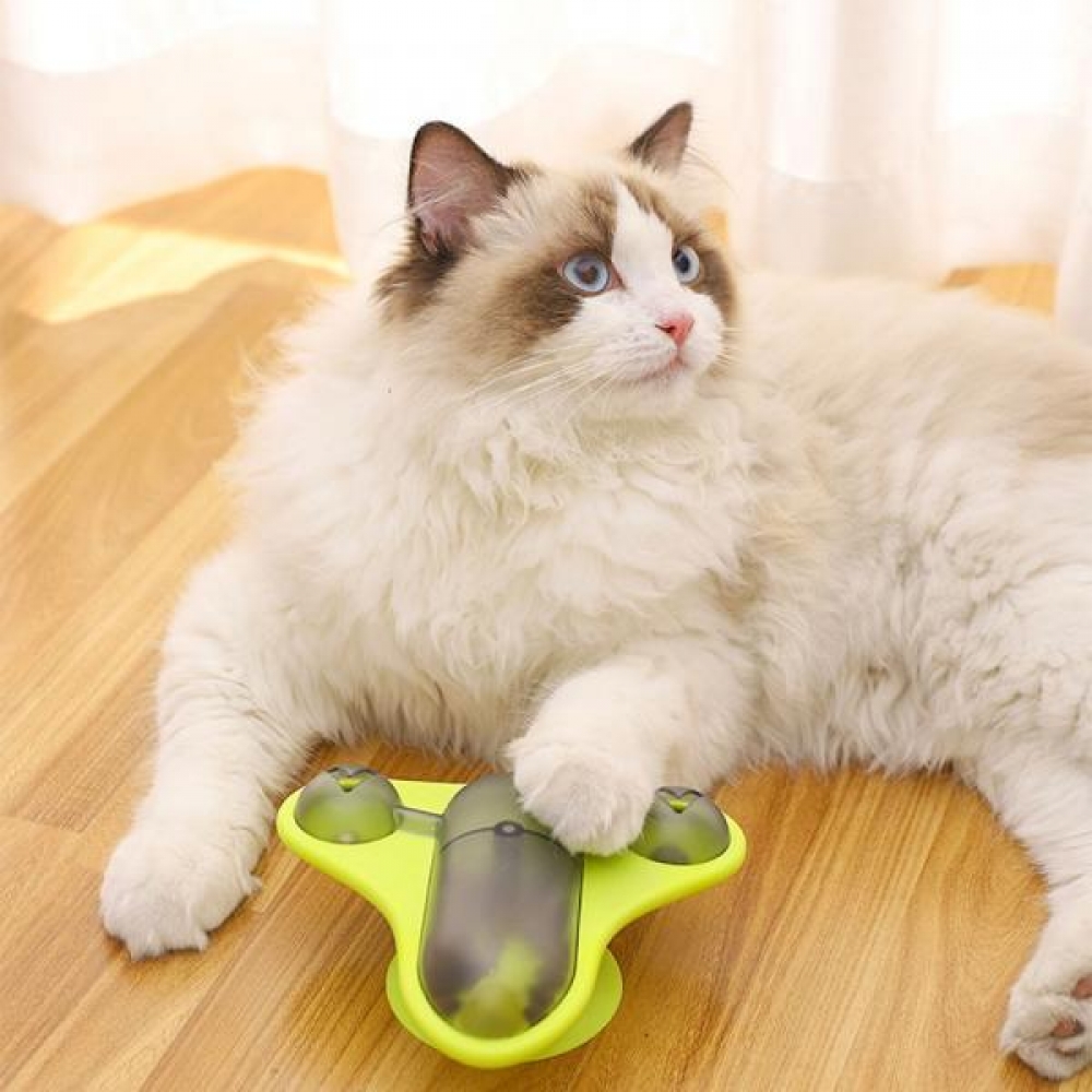 PET 고양이 노즈워크 장난감 스핀 비행기