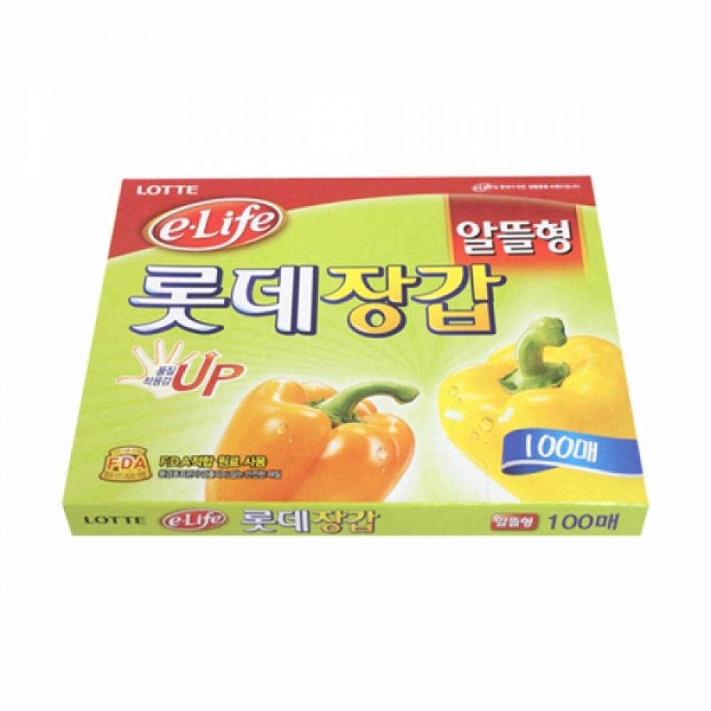주방용품 알뜰 위생 비닐장갑 100매입 다용도장갑