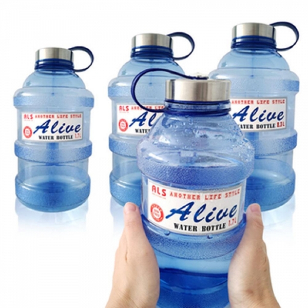 미니 손잡이 블루 생수통 보틀 2.3L 보리차병 홈카페