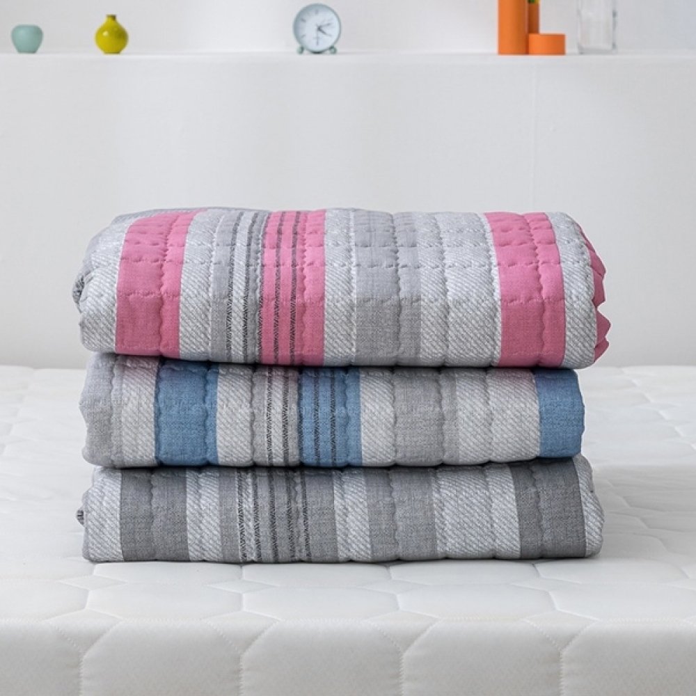BEDCOVER 패드 포인트 라인 카페트 Q