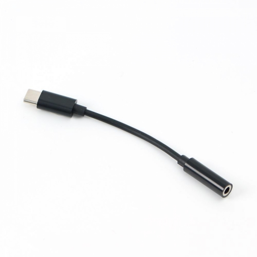 간편휴대 USB C type to 3.5mm 블랙 변환젠더