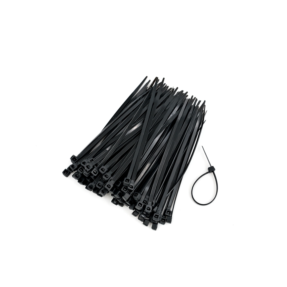 Kimspp 케이블타이 4x120mm 블랙 (벌크 약100개) 케이블 타이밴드 배선 정리