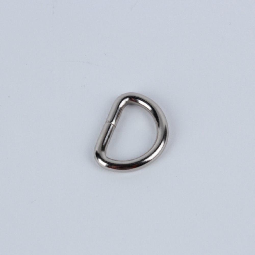 가방끈 부자재 라운드 D링 실버 20mm 2P