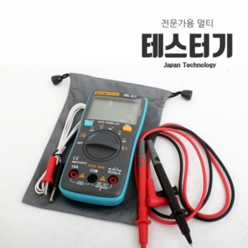 6000카운트 온도계겸용 멀티테스터기 ZT-102
