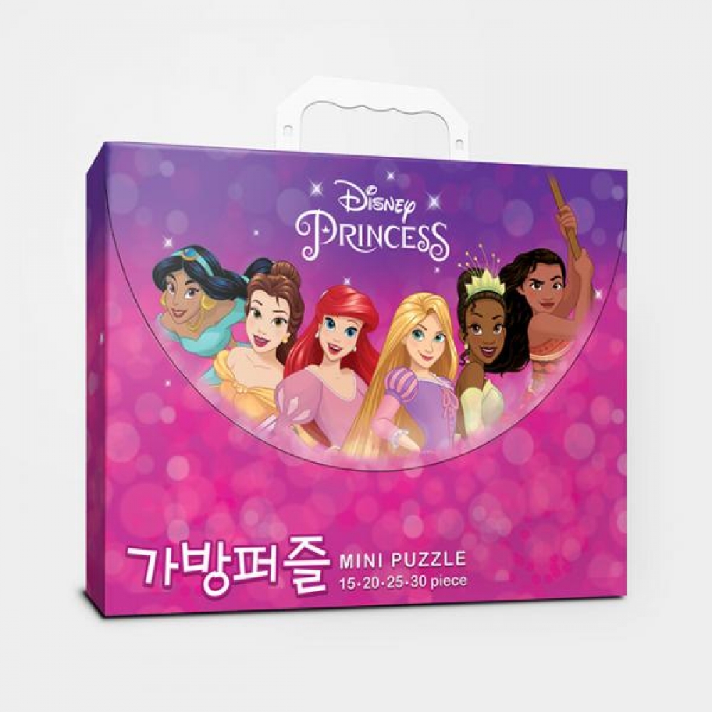 디즈니 프린세스 판퍼즐 15 20 25 30조각 4종 세트