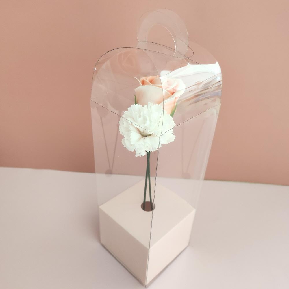 꽃선물 포장케이스 라이트핑크