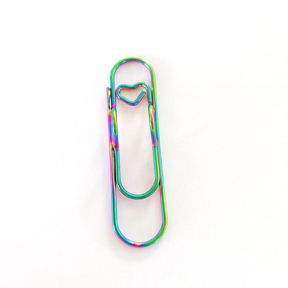 대형 디자인 클립 멀티컬러 볼펜고정용