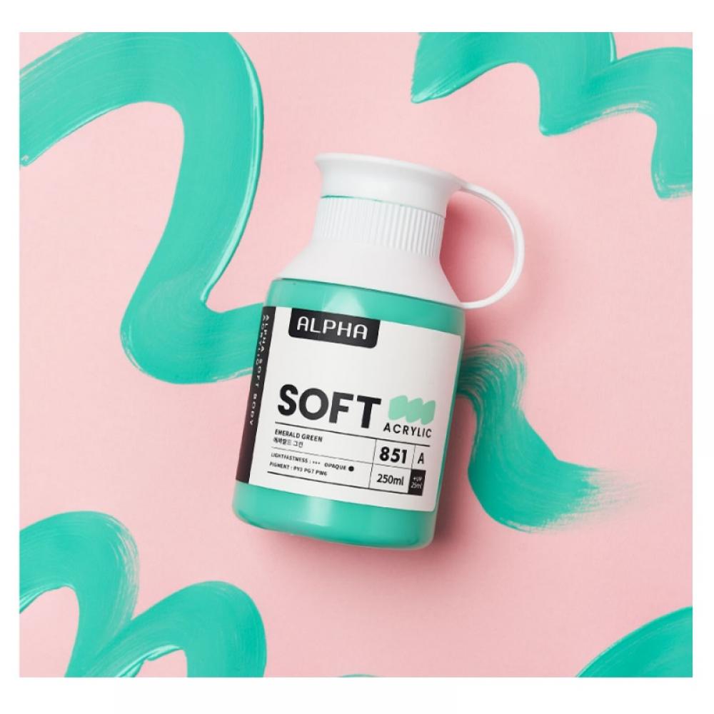 알파 소프트바디 아크릴물감 250ml 낱색 C시리즈