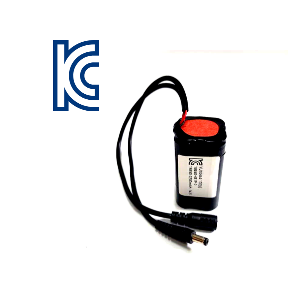 울브스 DC잭 호환 14.8V 리튬이온 18650 배터리팩 2200mAh