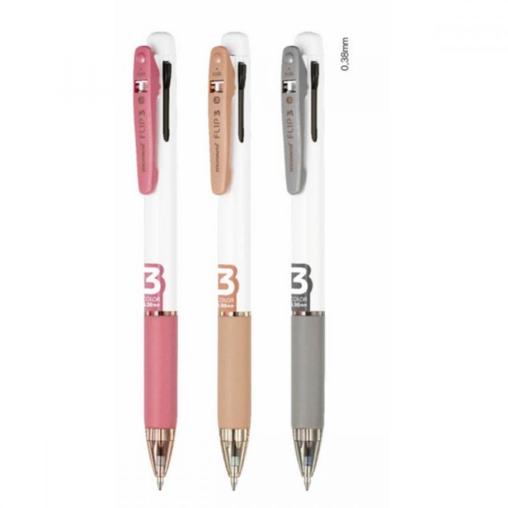 플립3 더스티로즈 0.38mm 모나미