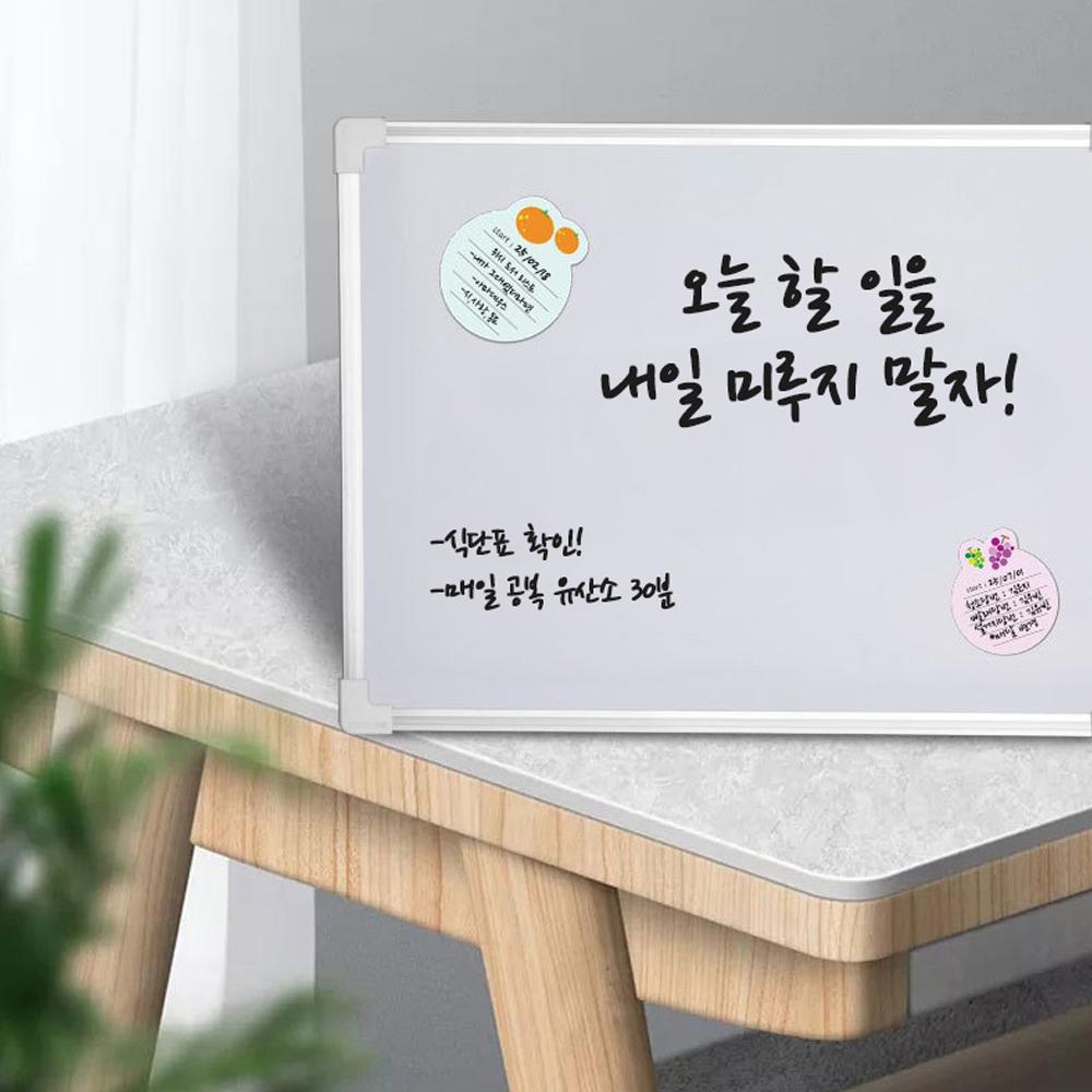 자석 부착 가능한 화이트보드 소형(20X30cm)