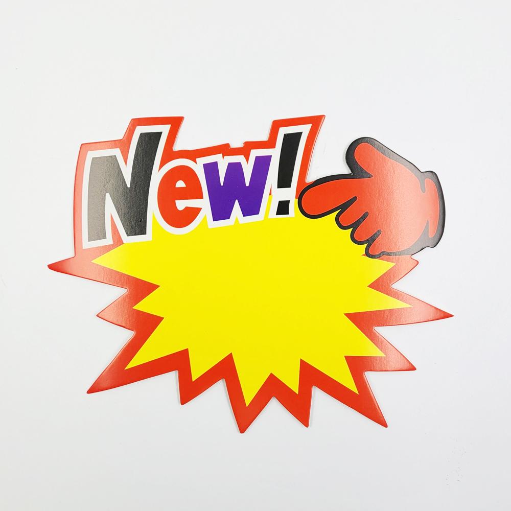 NEW 신상품 홍보 종이 배너 10개 세트