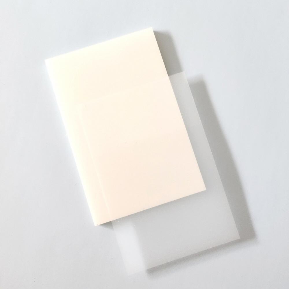 반투명 점착메모지 5x7.5cm 오답노트 문제풀이