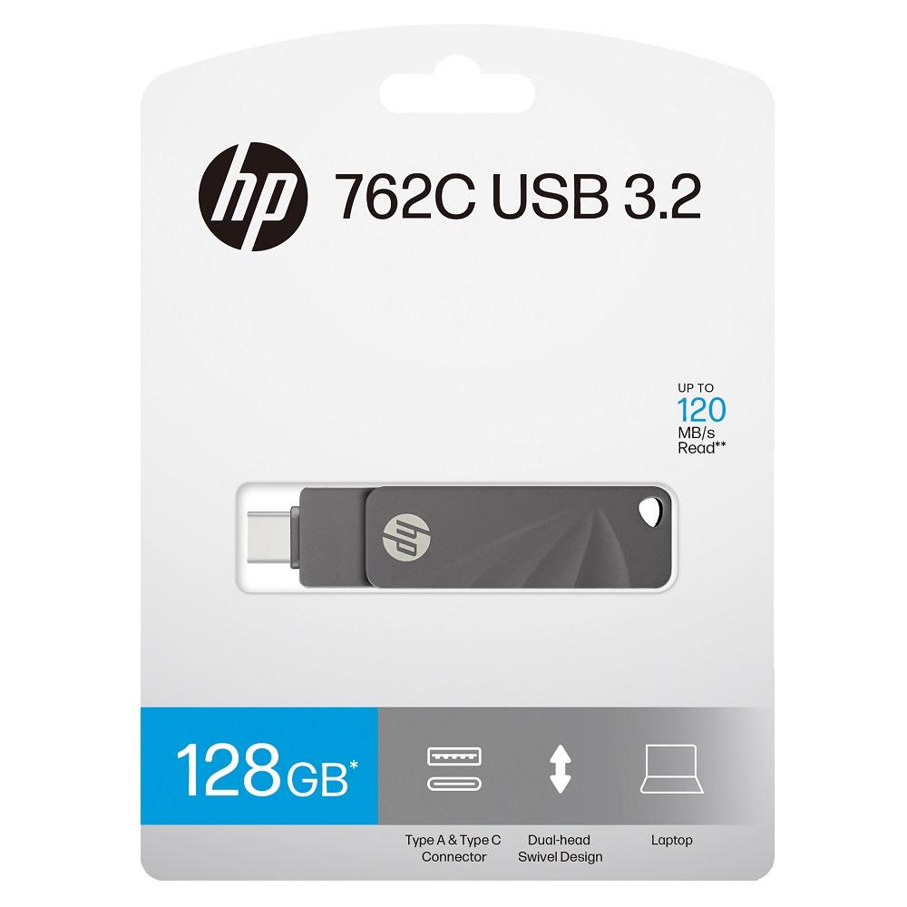 HP 762C OTG USB 3.2 Flash Drives 휴대용 저장장치 USB 메모리 드라이브 128GB