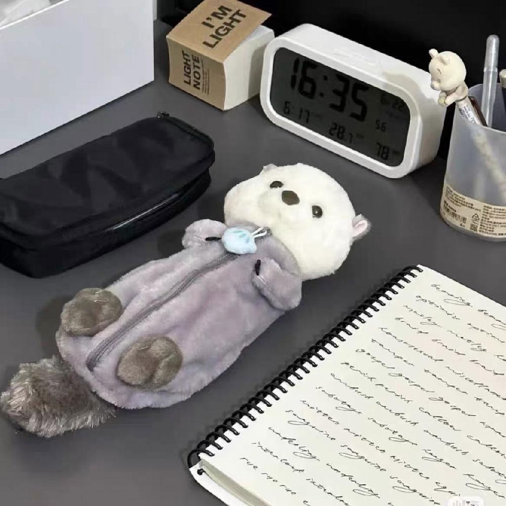 수달필통 동물 만능 인형필통 특이한 초등학생필통