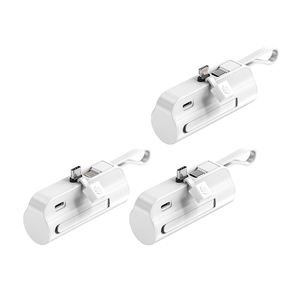 BN KS인증 딱붙어 일체형 5000mAh 휴대용 보조배터리