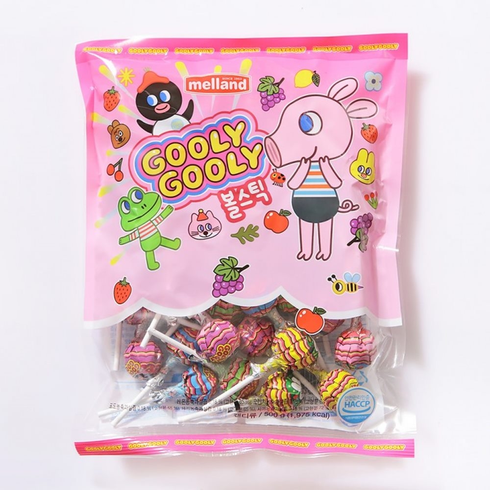 VCO 굴리굴리볼스틱(500g) 화이트데이 막대사탕
