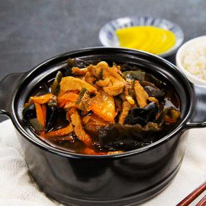 국내산 한돈 돼지 고기짬뽕 400g 1인분 간편식 혼밥 한끼 HACCP 인증 국물 요리 냉동 밀키트