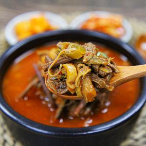 한우 육개장 밀키트 350g 즉석 국밥 간편식 HACCP 인증 진한 사골육수 베이스 혼밥 1인분 포장