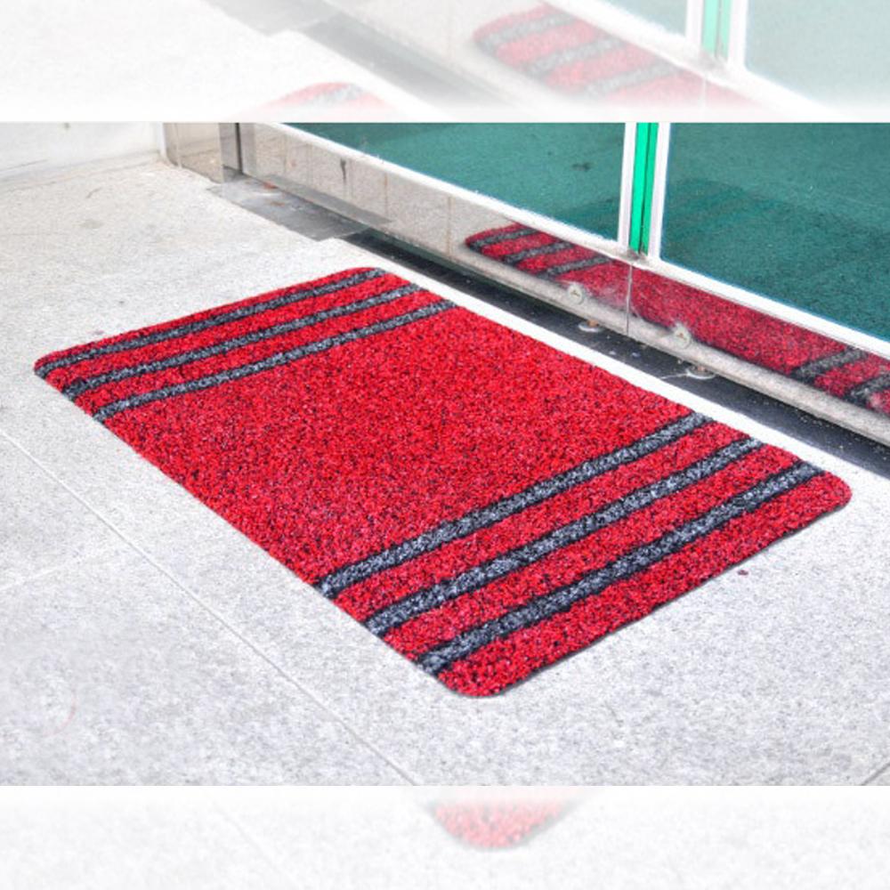슈마켓 잔디 현관매트 48x78cm 레드