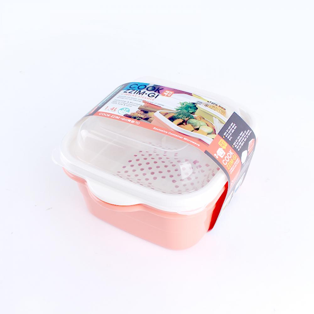 슈마켓 쿡찜기3P(45EA)1.4L보관용기,소분용기
