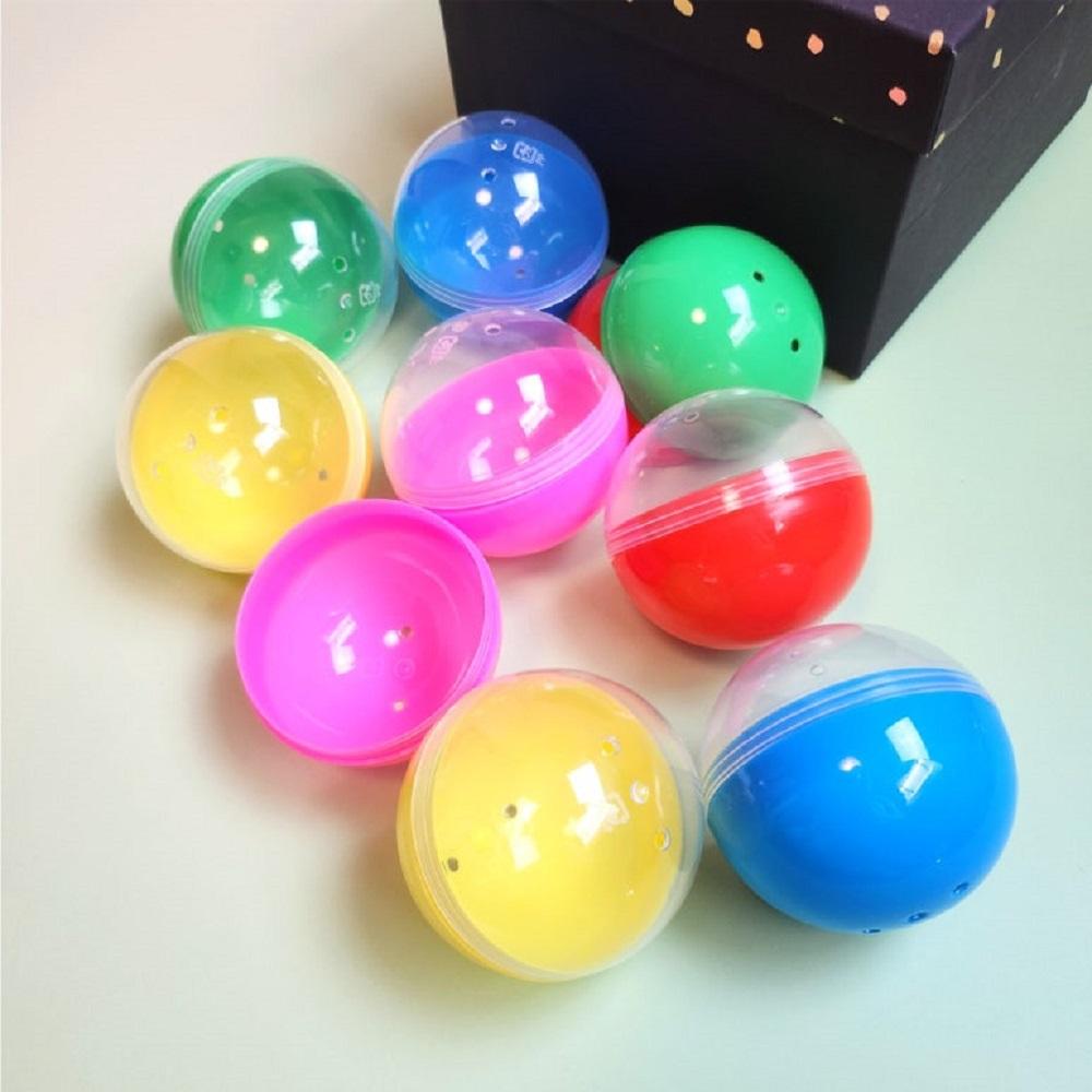 컬러 반투명 뽑기 캡슐 65mm 10P 1SET