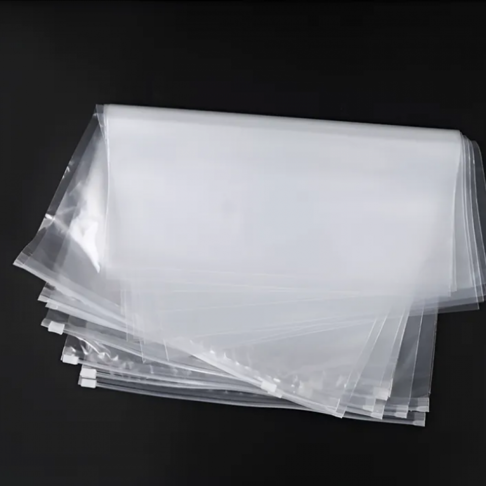 투명 pvc 지퍼백 의류 소품 포장 보관 커버 30x40