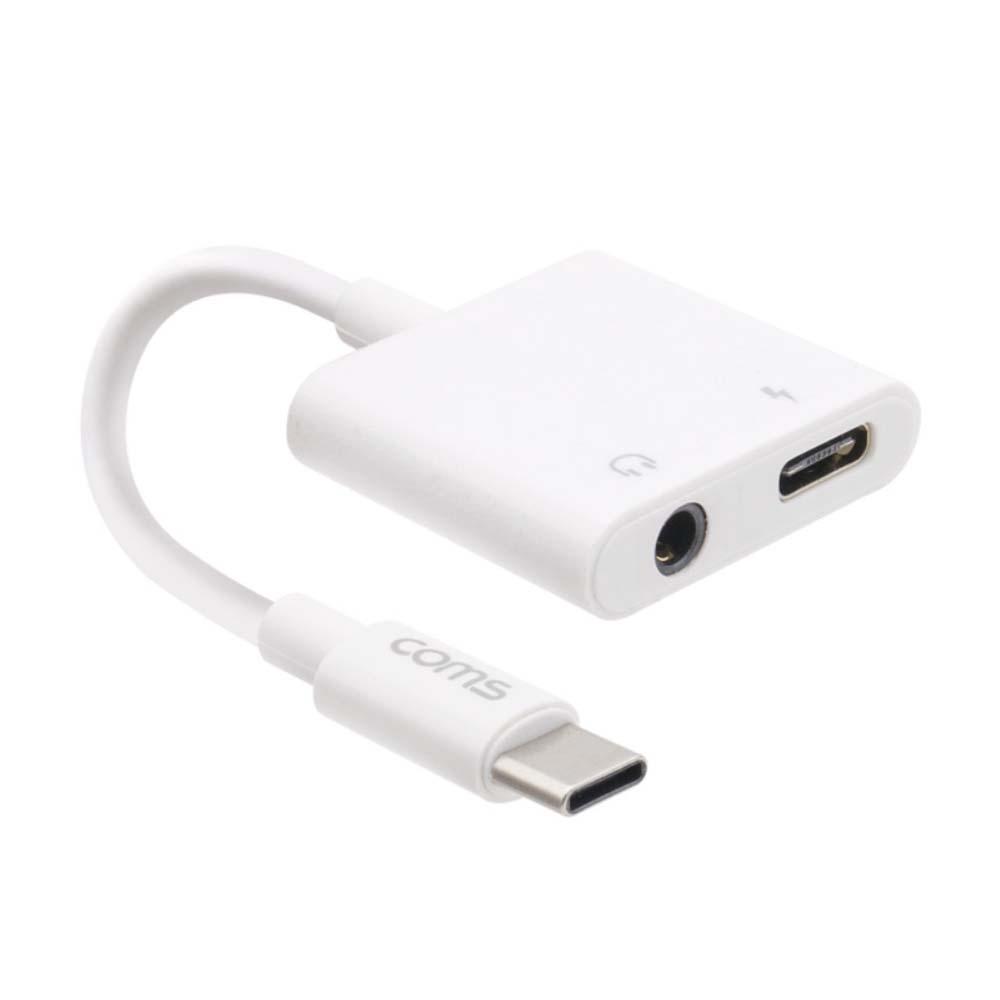 USB 3.1 C타입 오디오 컨버터 젠더 스마트폰 스테레오 연결 음악감상 충전 동시 사용가능