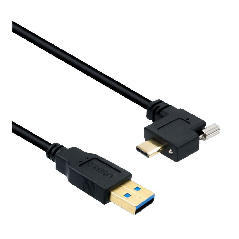 USB 3.1 C타입 A타입 케이블 포트형 측면꺾임 3M 스마트폰 PC