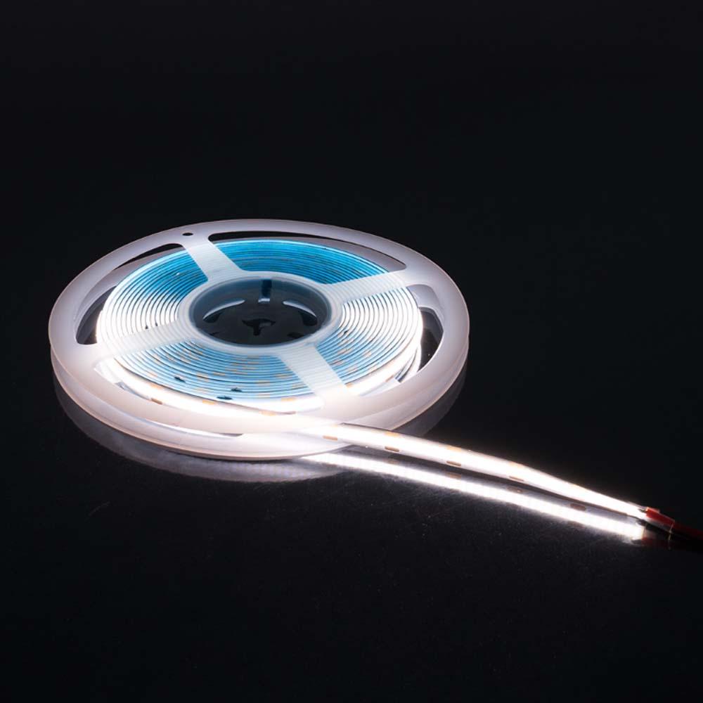 전원 LED 줄조명 슬림형 5M 화이트 DC 12V 다용도 네온 간판 차량 간접조명 무드등 인테리어