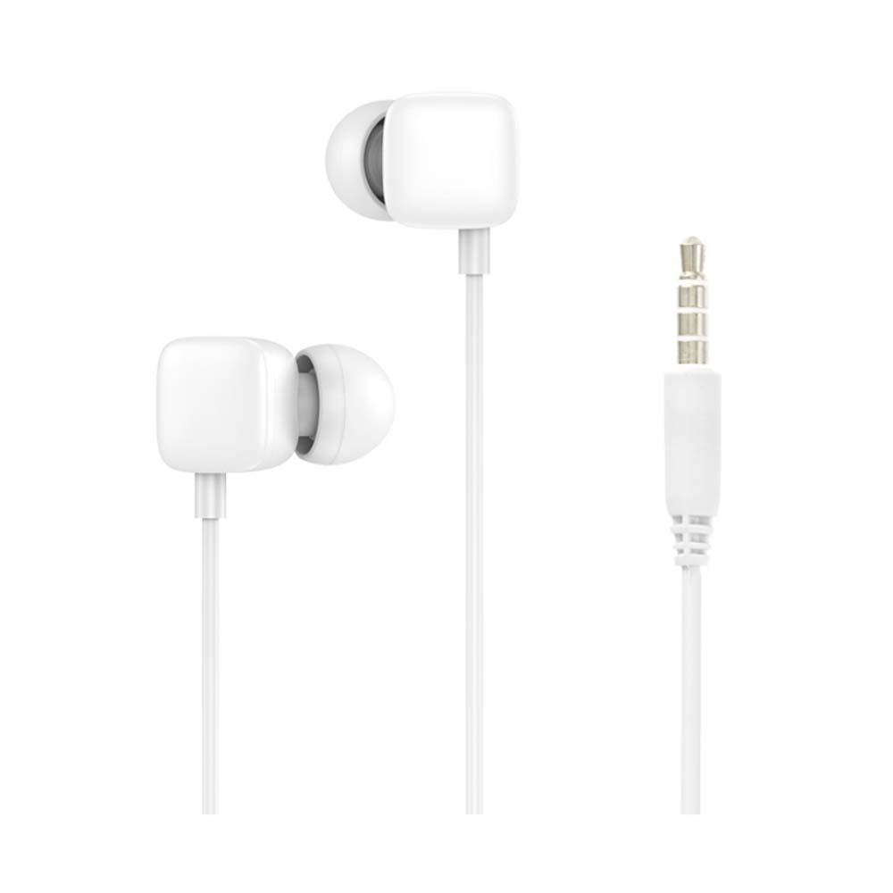 iOS핀 C타입 스테레오 이어폰 1.2M 화이트 스마트폰 MP3 음악청취 초경량 휴대