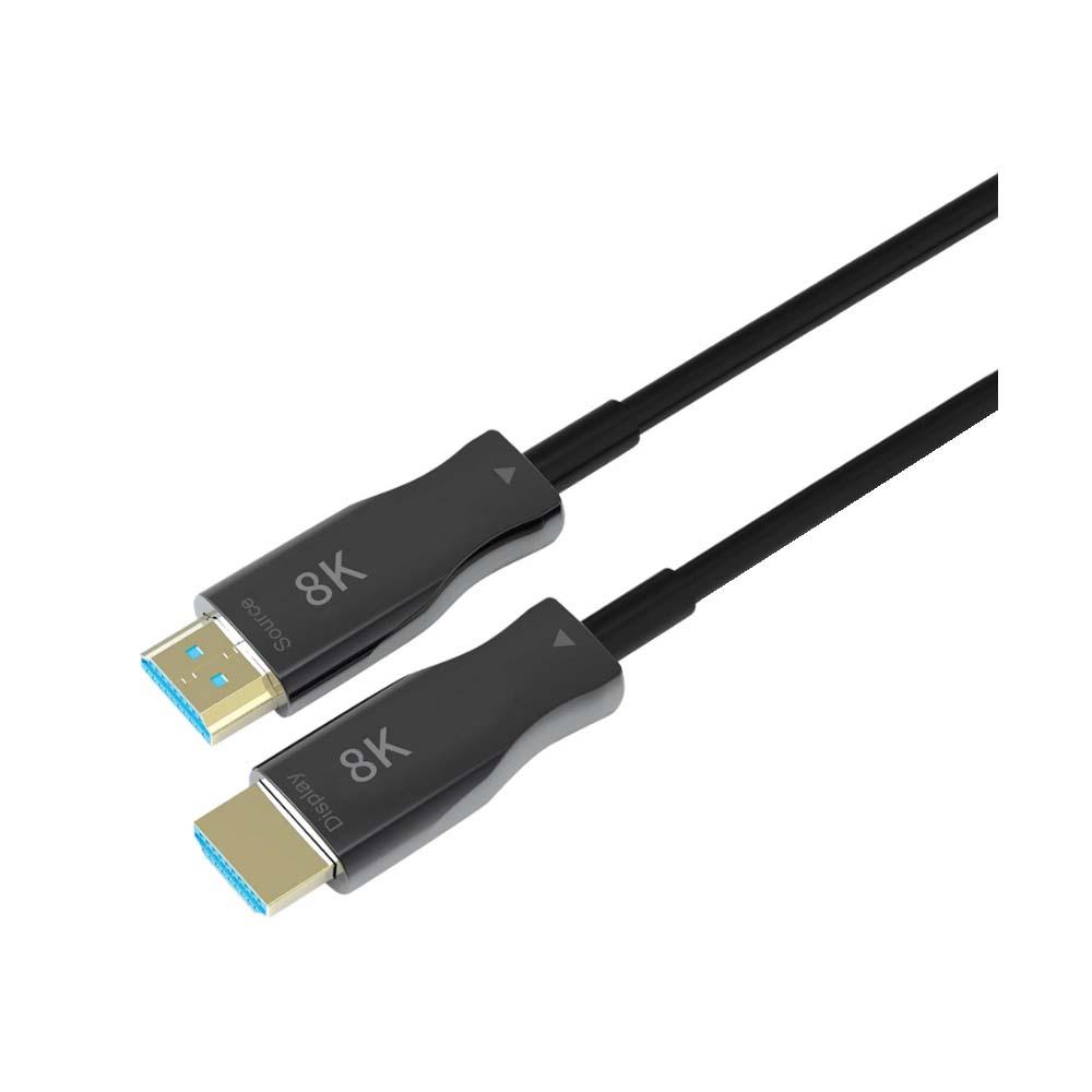 8K 4K HDMI 2.1 리피터 광케이블 100M 고해상도 영상 48Gbps