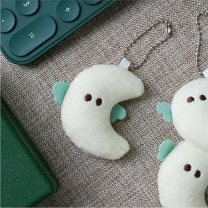 달모양 가방고리 초승달 인형 키링