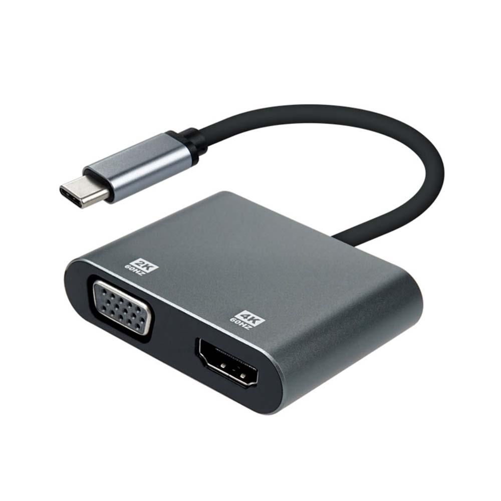 4K 2K USB 3.1 C타입 HDMI VGA 유선 프로젝터 모니터 TV 연결 동영상 인터넷 음악 게임 문서 미러링 화면