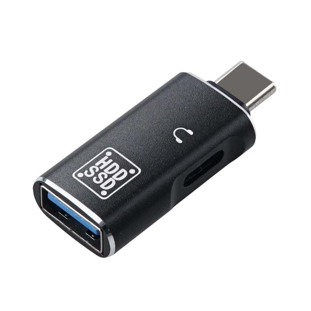 USB 3.0 C타입 A타입 오디오 젠더 데이터전송 음악감상 동시사용 가능 지원 5Gbps 고속전송