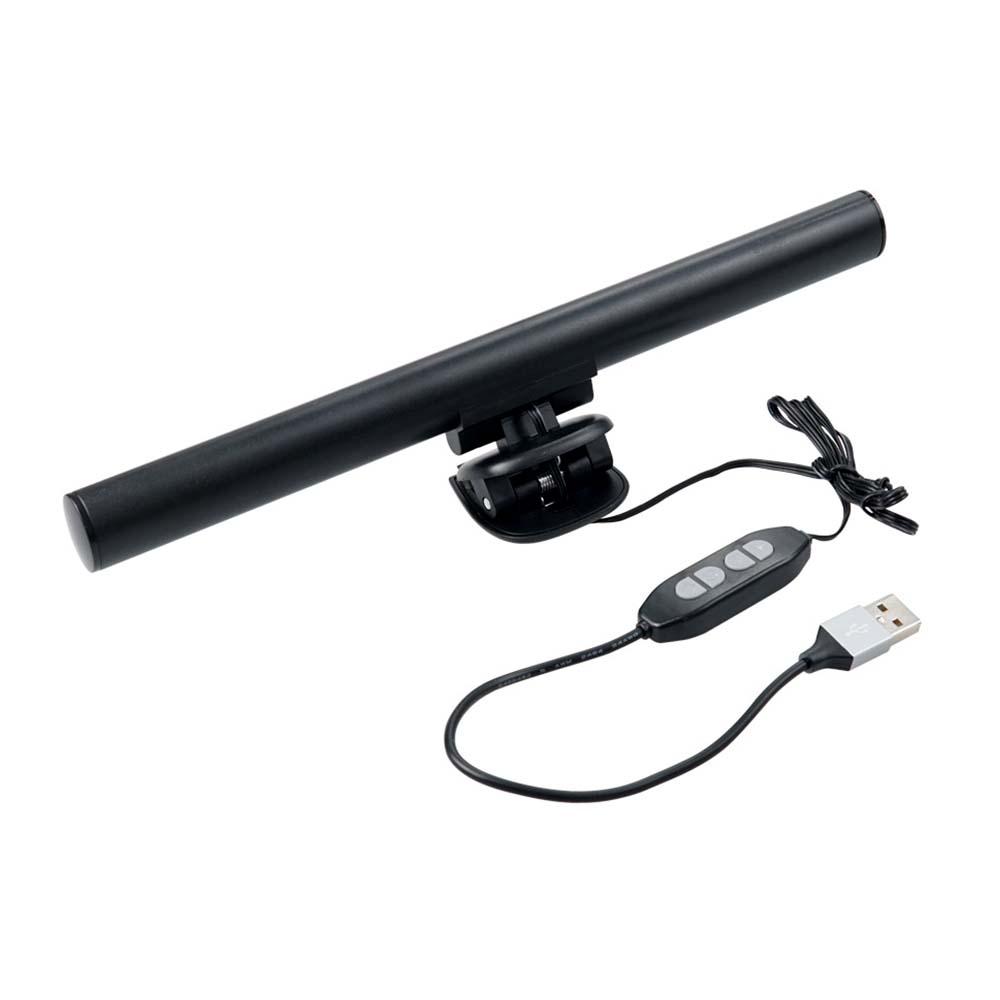 USB 모니터 LED조명 집게형 5V PC 노트북 거치 10단계 밝기조절 독서등