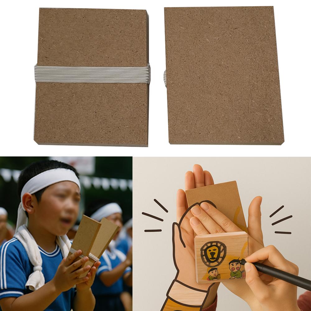나무짝짝이 응원봉 체육대회 그리기 만들기 응원도구 응원용품 운동회 선거운동 선거용품 손짝짝이