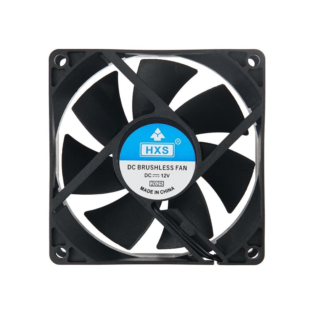 80mm 브러시리스 케이스 쿨링팬 쿨러 냉각팬 4핀 전원 커낵터 저소음 공간성 소형PC