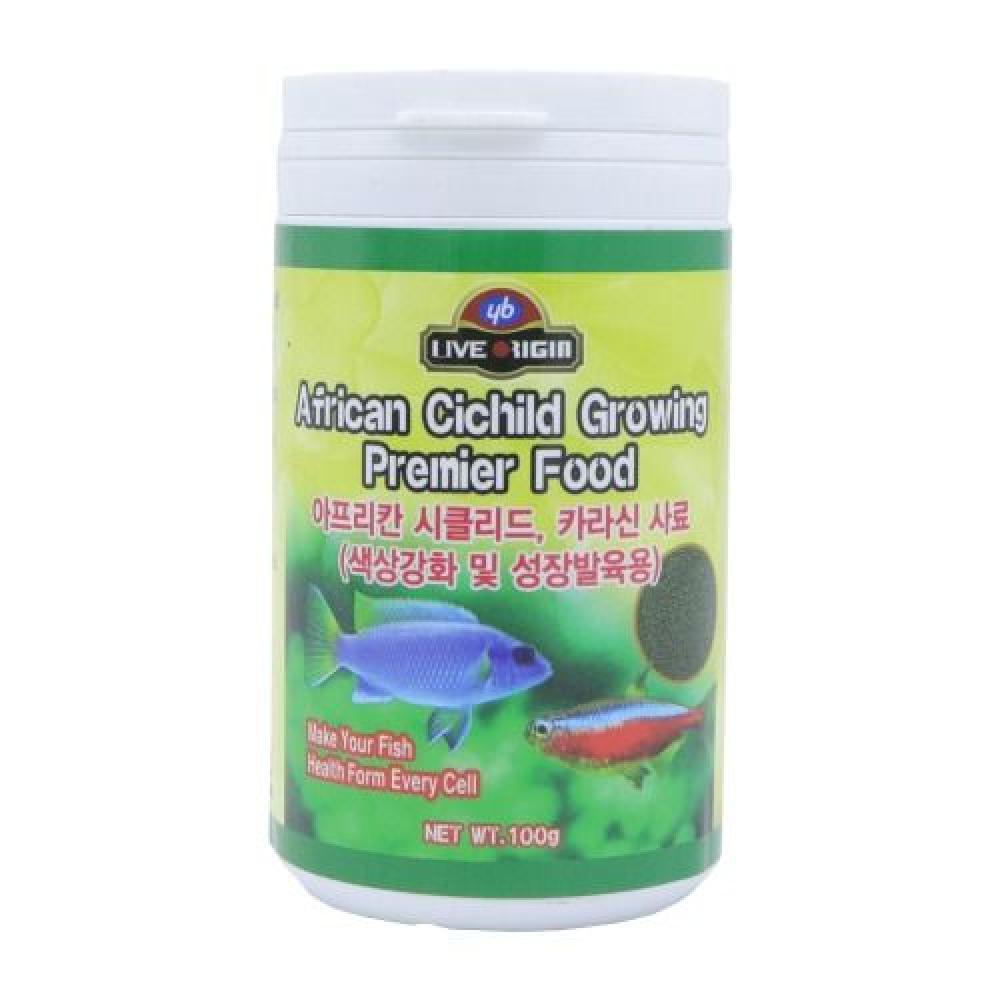 YB 아프리칸 시클리드 카라신 사료 100g 250ml