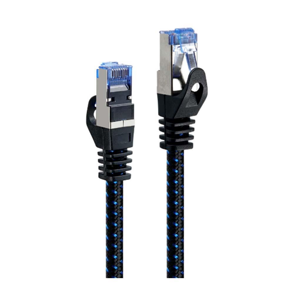 CAT-8 SSTP 랜케이블 20M 고화질 or 고속전송 40gbps 노트북 PC 컴퓨터 무선AP 공유기 NAS 라우터 RJ45