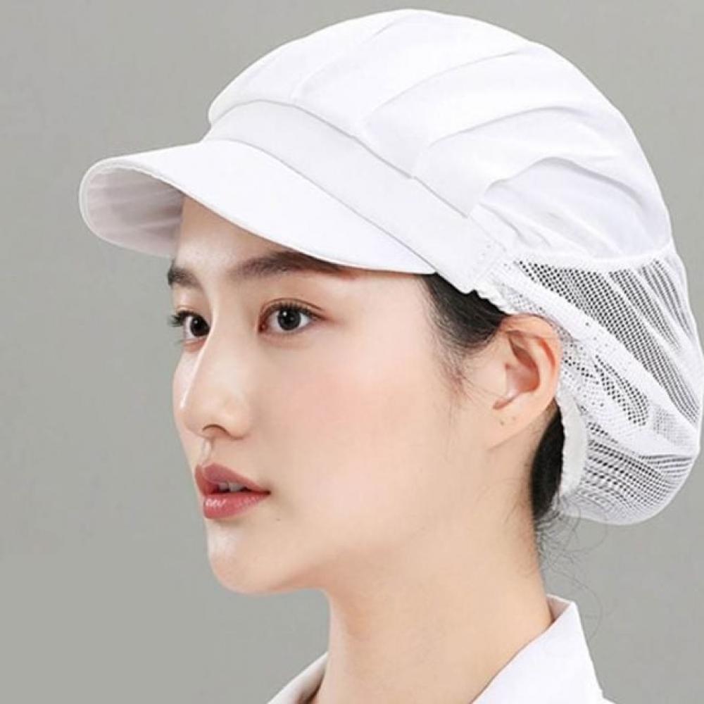 주방 위생모 얇고 통기성 머리카락 떨어짐 방지 쾌적 청결 다용도