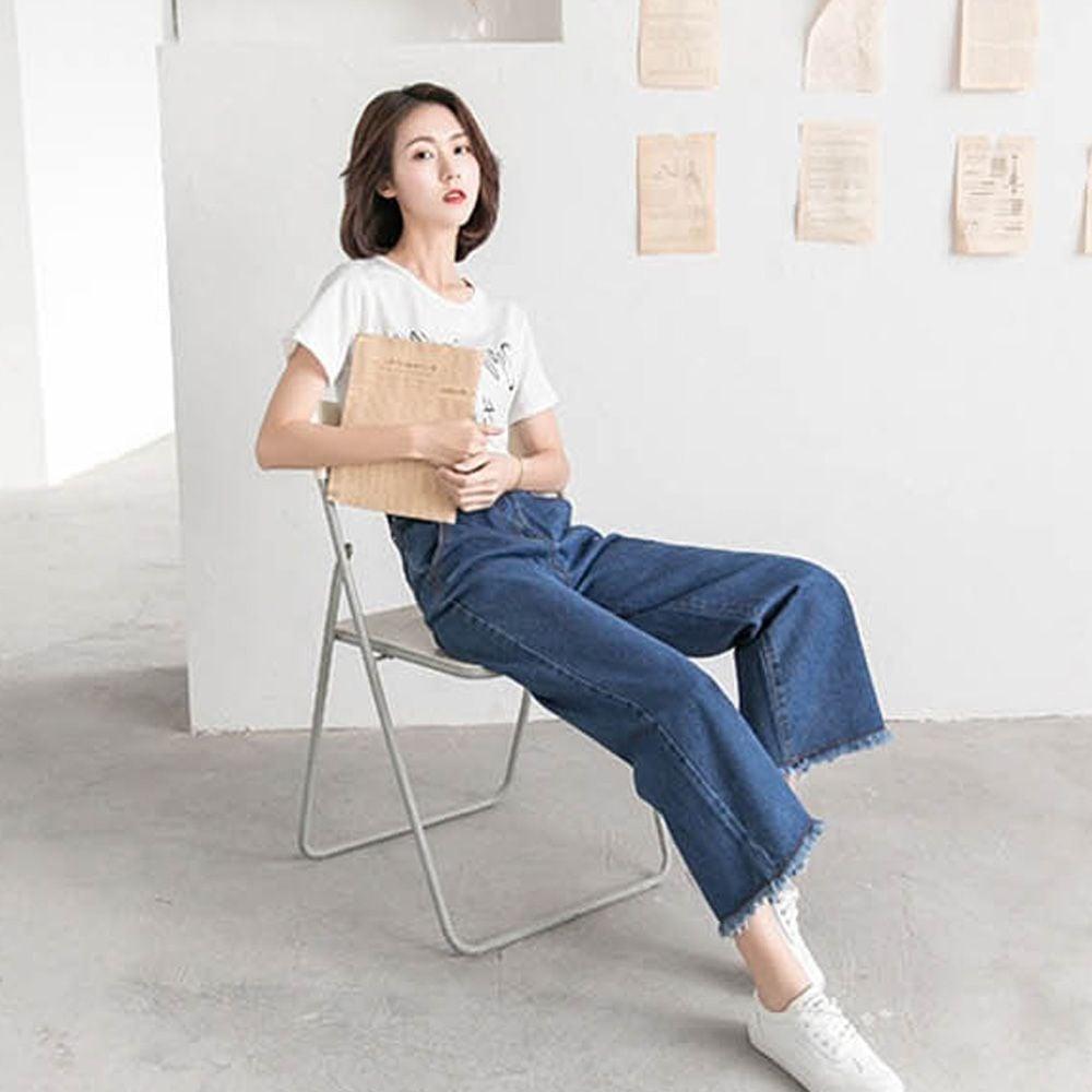연청 와이드팬츠 세미와이드팬츠 여성청바지 여성바지