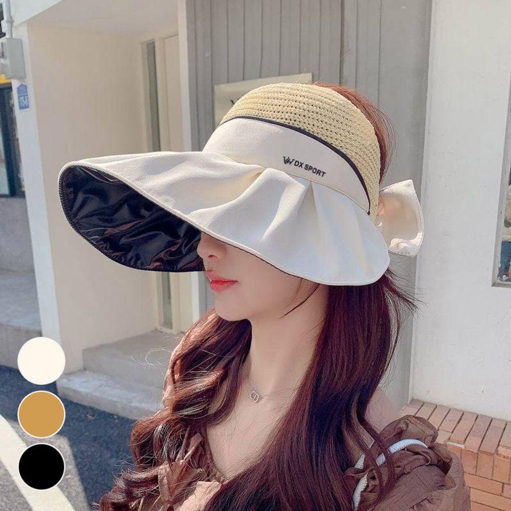 여성 여름 왕골모자 비치용 휴양지 여름모자 버킷햇